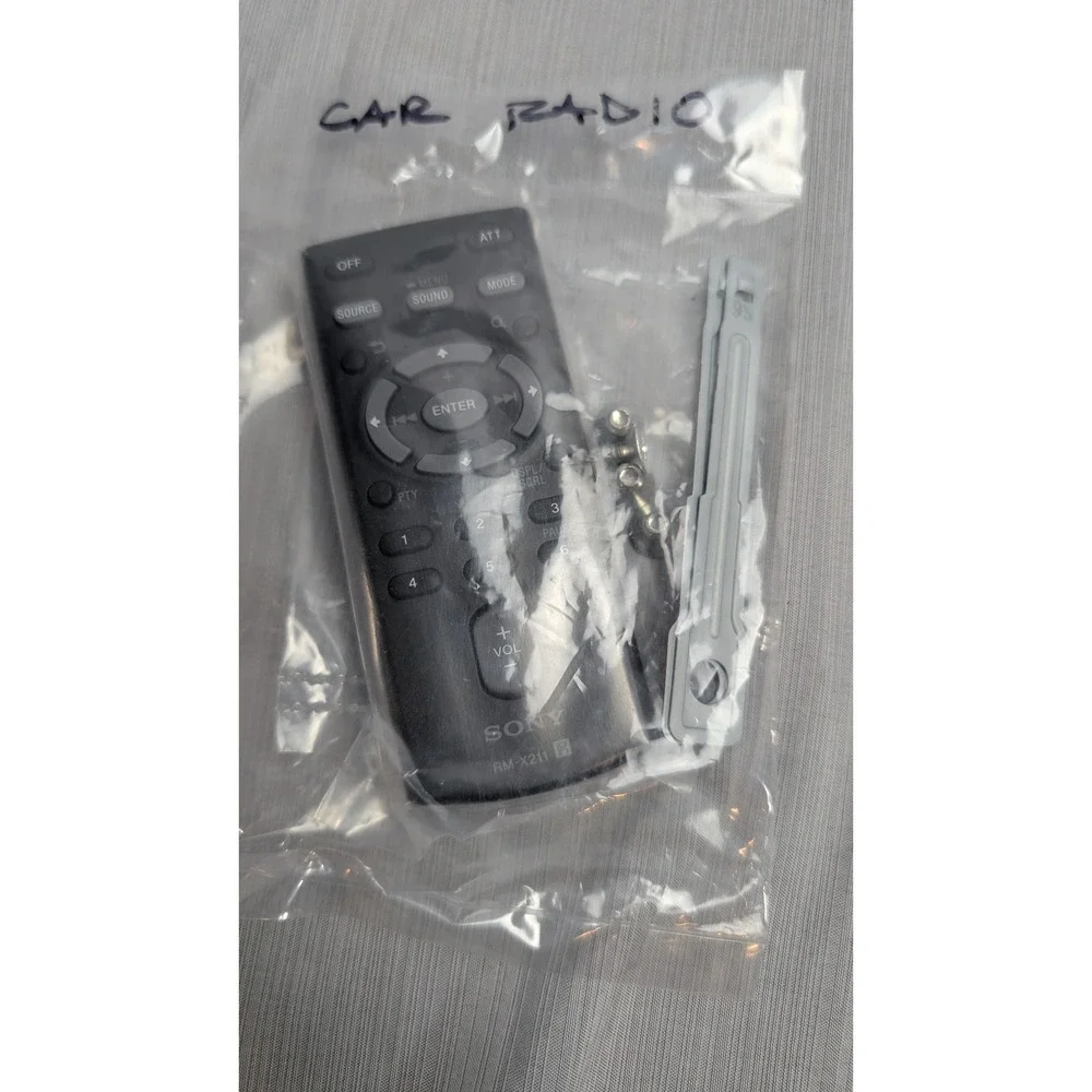 Sony Car Audio Remote Control RM-X211 Wireless Controller Mounting Hardware